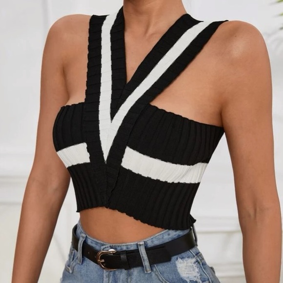 Knitted Halter Tank top. - Picture 14 of 15